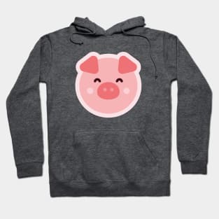 Pink piglet Hoodie